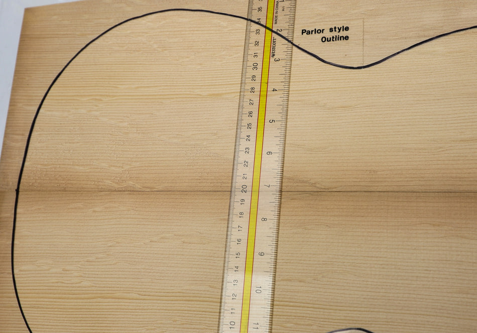 Sitka Spruce Parlor Guitar Set, 0.15" thick (Bearclaw 3★) - Stock# 6-5335