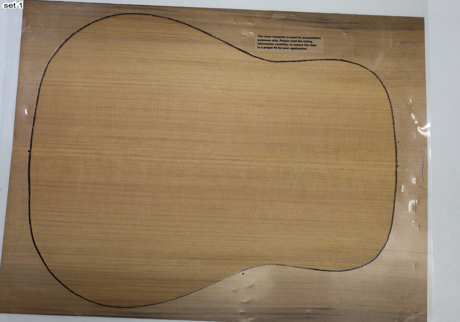 Red Cedar Dreadnoguht, 2 Guitar Sets, 0.17" thick (Professional) - Stock# 6-5336