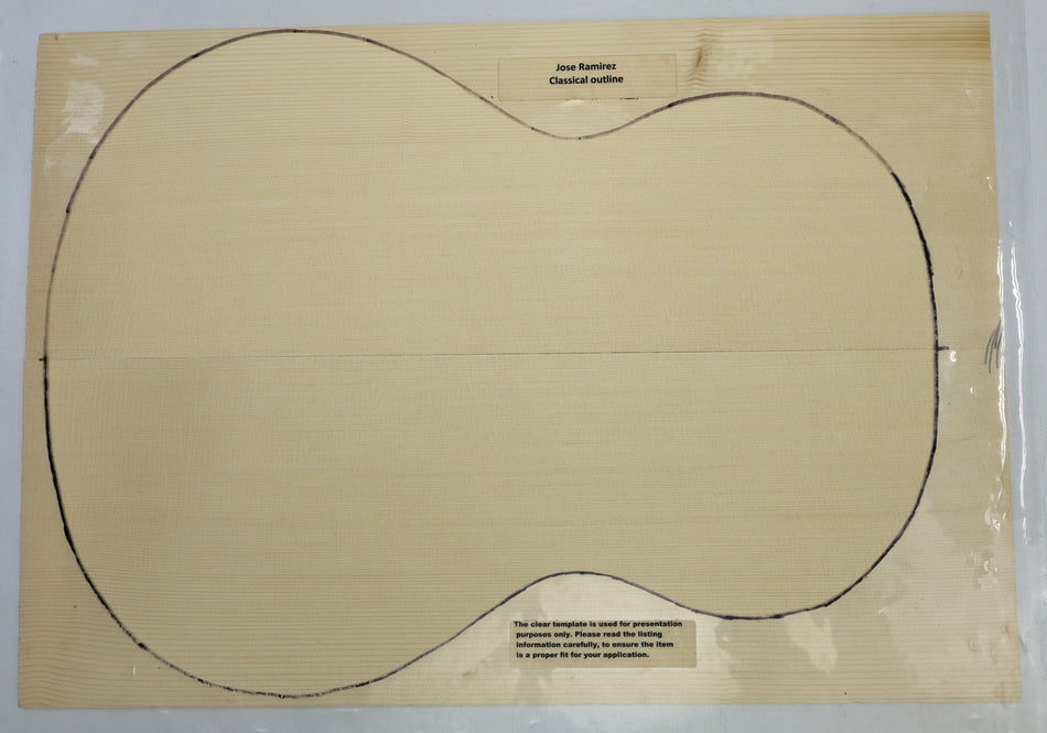 Engelmann Spruce Parlor Guitar Set, 0.16" thick (+HIGH GRADE +4★) - Stock# 6-5337