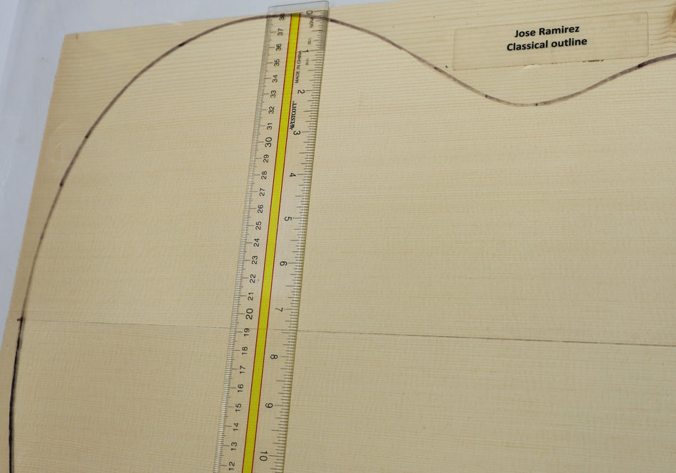 Engelmann Spruce Parlor Guitar Set, 0.16" thick (+HIGH GRADE +4★) - Stock# 6-5337