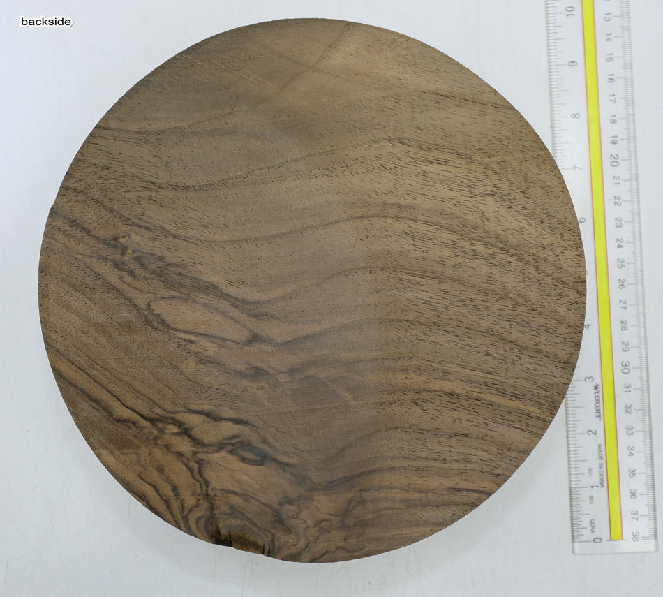 Walnut (English) Round 9" diameter x 2.5" - Stock# 6-5340