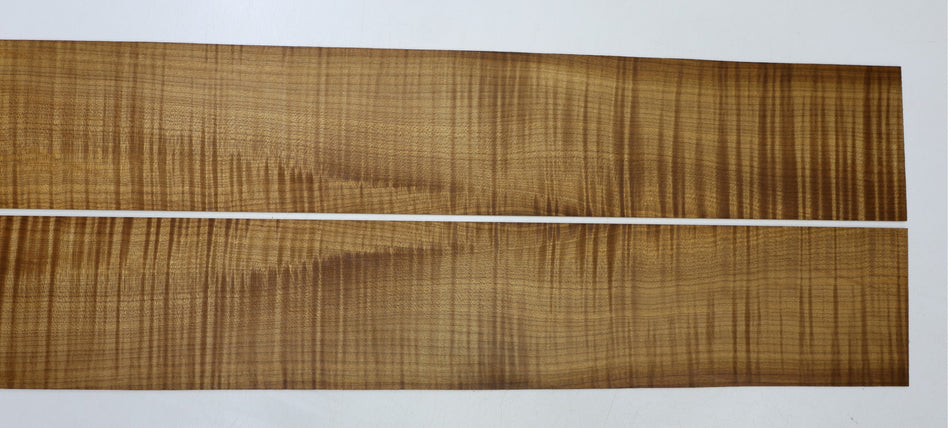 Torrefied Maple Flame Side set, 5.2" wide x 34.7" (GREAT FIGURE) - Stock# 6-5347