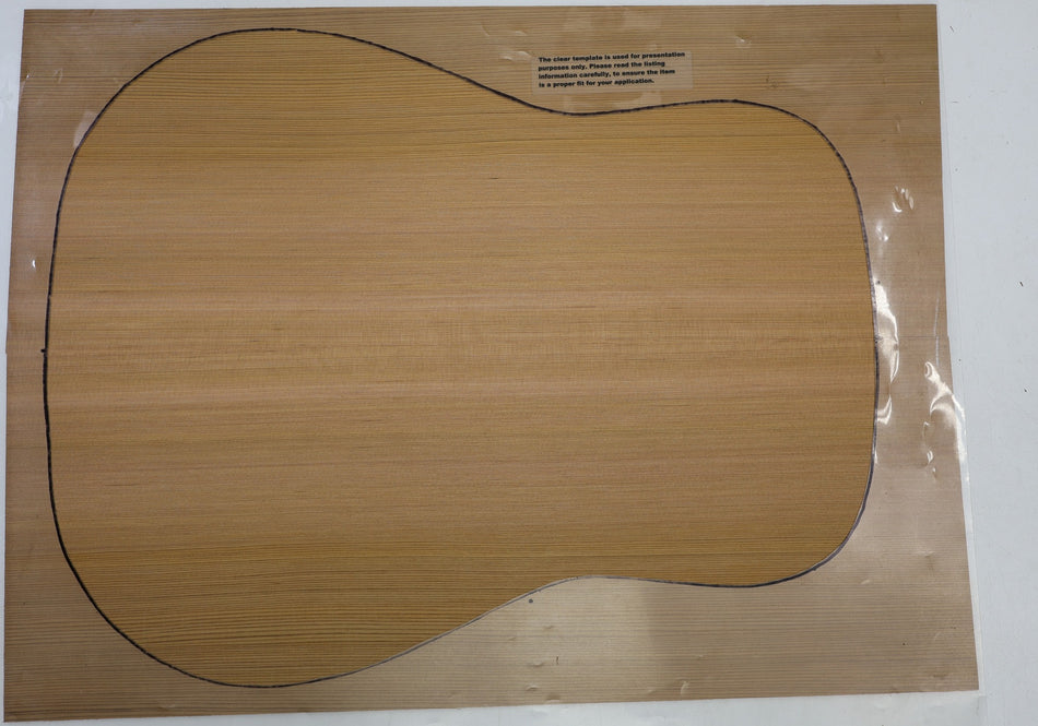 Red Cedar Dreadnought Guitar Set, 0.17" thick (+Professional) - Stock# 6-5378