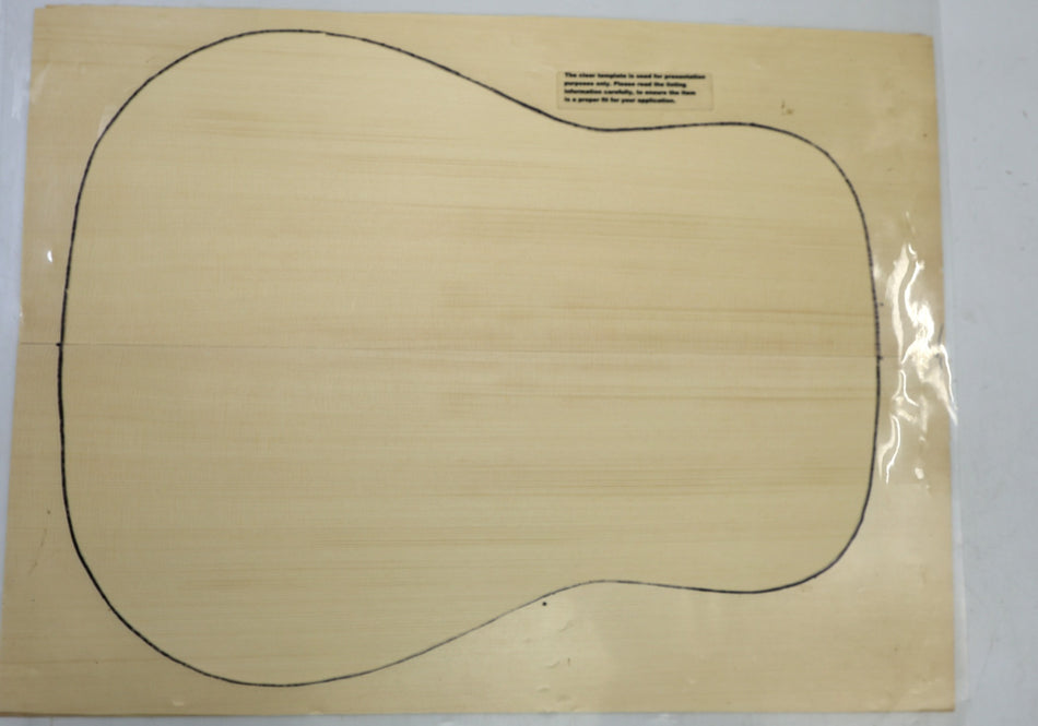 Engelmann Spruce Dreadnought Guitar Set, 0.15" thick (+Professional) - Stock# 6-5379