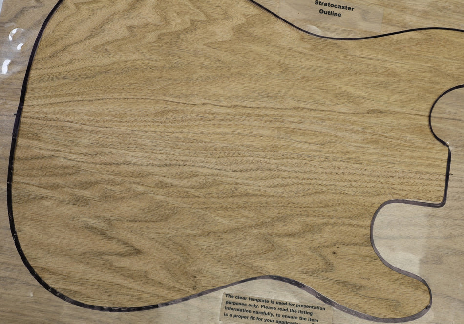 Walnut (Butternut) body blank, unglued 2pc, 1.98" thick (Very Light) - Stock# 6-5388