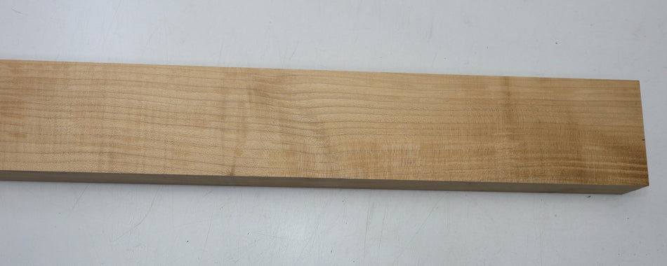 Maple Flame Neck Blank 1.82" x 4.15" x 35" - Stock# 6-5396