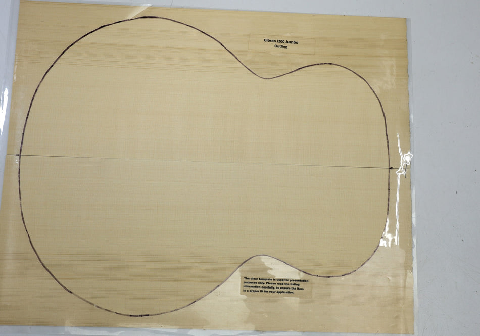 Engelmann Spruce Dreadnought Guitar Set, 0.155" thick (Professional) - Stock# 6-5444