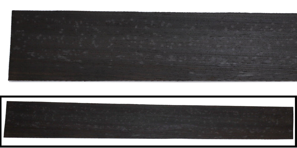 Ebony Guitar Fingerboard, 20" long (Standard, spots)