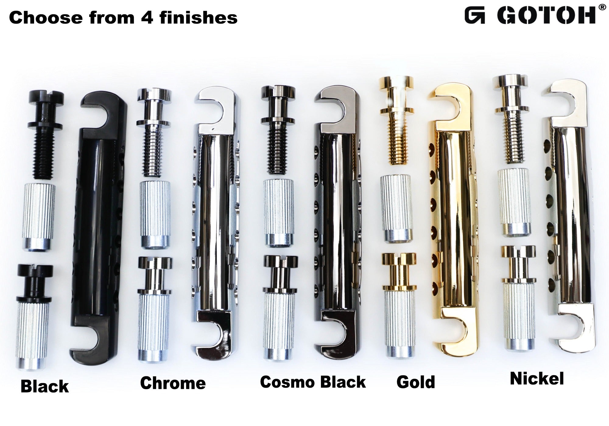 Electric Bridges + Tailpieces + Tremolos for Electric Guitars