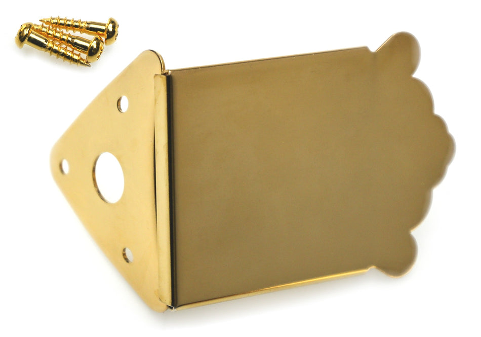 Golden Gate Traditional Mandolin Tailpiece (Gold))