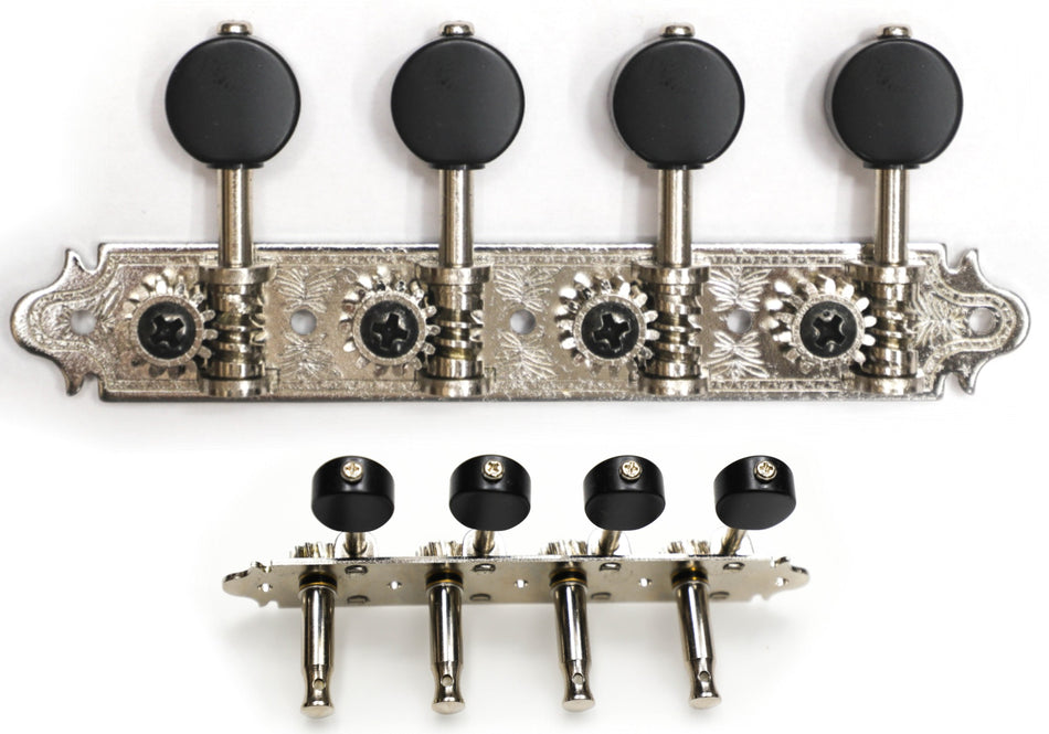 Gotoh MA40(N)MB Tuners with Metal Rollers for A-style Mandolins (Nickel)