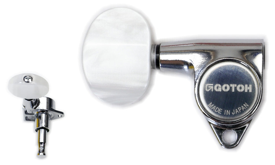 Gotoh SG301(C)P1 Tuners with Standard Post, 3L+3R (Chrome)