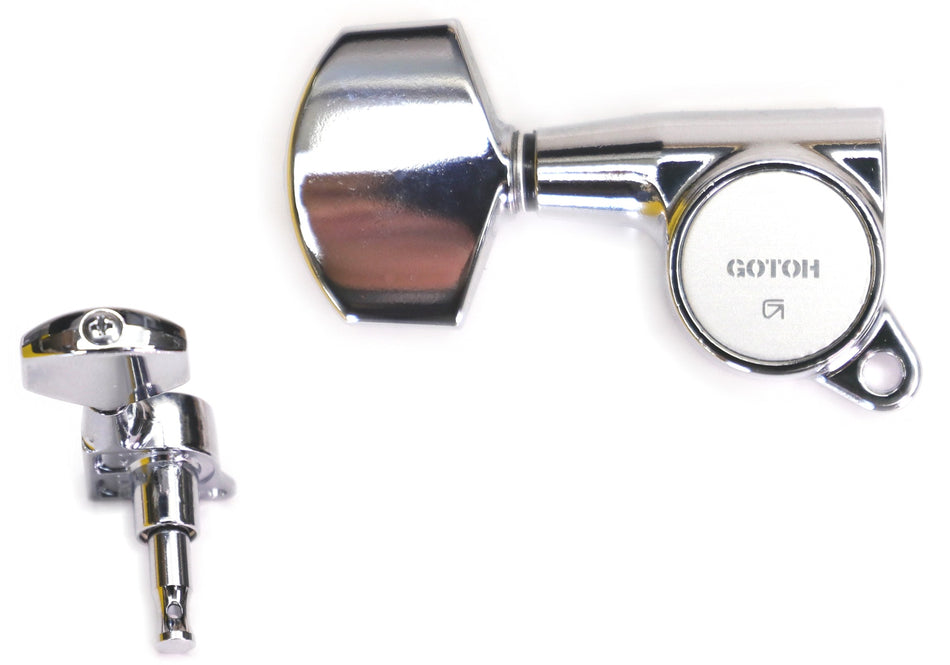 Gotoh SG381(C)01 Tuners with Standard Post, 3L+3R (Chrome)