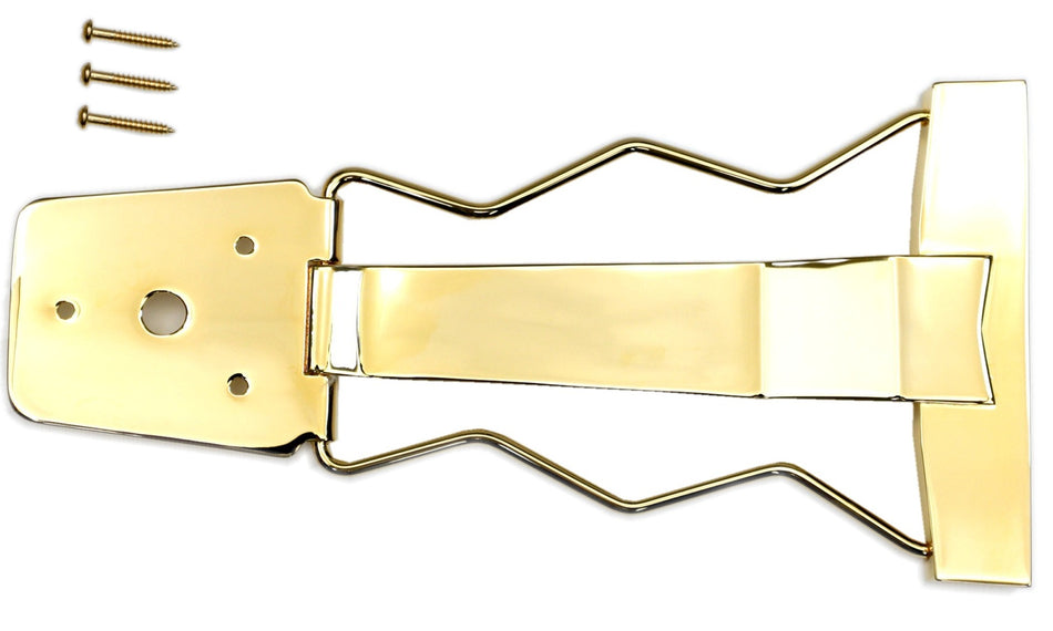 Tailpiece for Deep Body Archtop Guitars, ES-175-Style, Gold