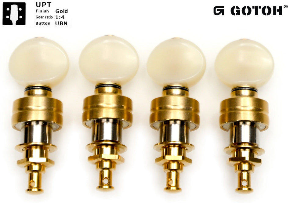 Gotoh UPT(G)UBN Planetary Tuners for Ukulele (Gold)