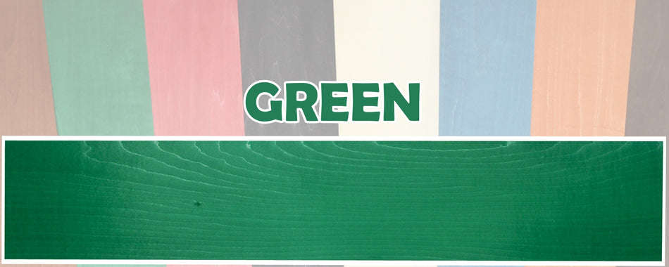 Pressure Dyed Veneer, Green (0.5 x 95 x 850mm)